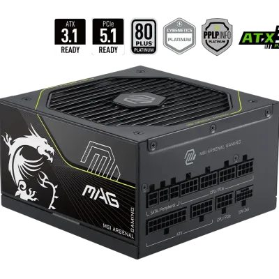 MSI MAG A1200PLS PCI5 1200Watt