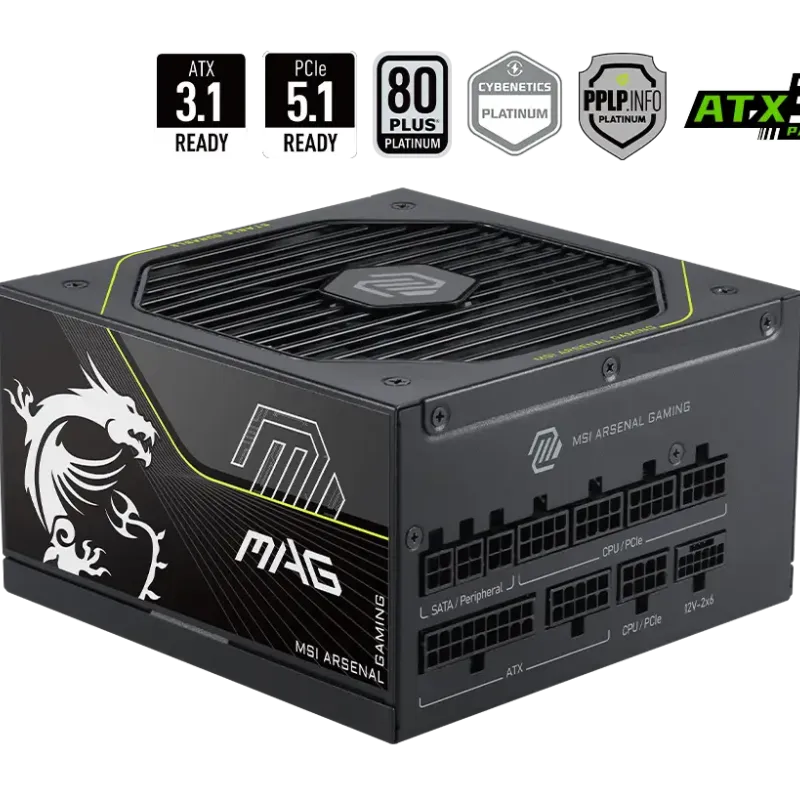 MSI MAG A1200PLS PCI5 1200Watt