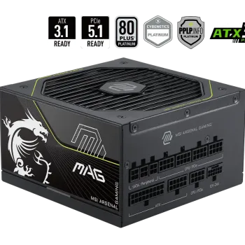 MSI MAG A1000PLS PCI5 1000Watt