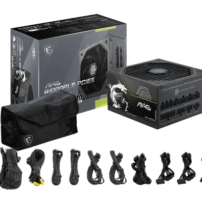 MSI MAG A1000PLS PCI5 1000Watt