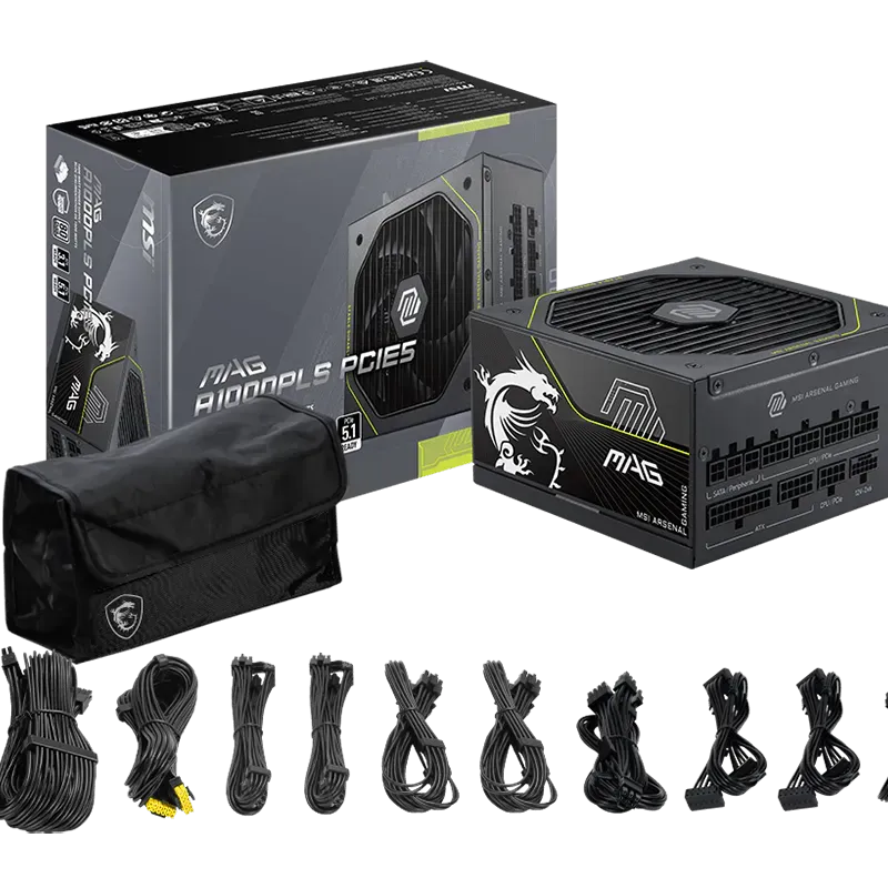 MSI MAG A1000PLS PCI5 1000Watt