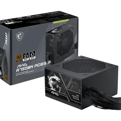 MSI MAG A750BN PCIE5 III 750Watt