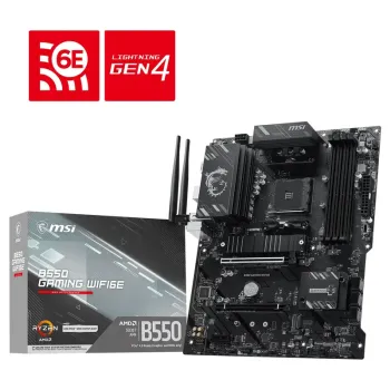 MSI B550 Gaming WiFi6E (B550,AM4,ATX,DDR4)