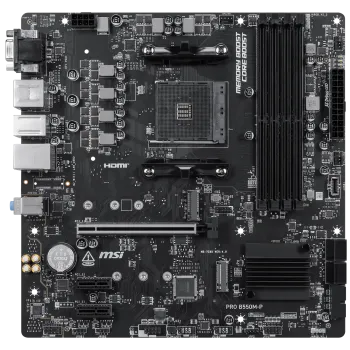 MSI B550M-P (B550,AM4,mATX,AMD)