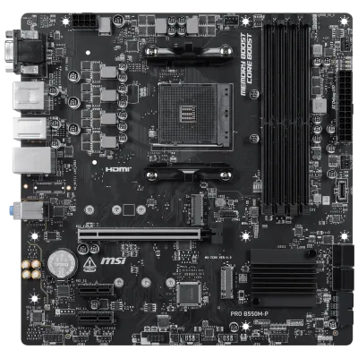 MSI B550M-P (B550,AM4,mATX,AMD)