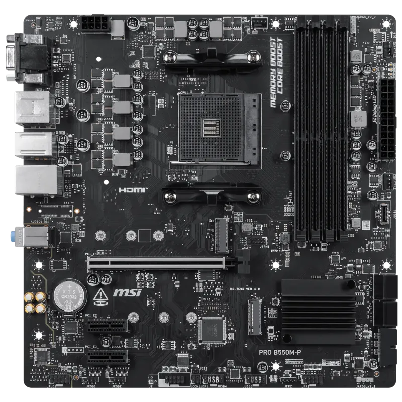 MSI B550M-P (B550,AM4,mATX,AMD)