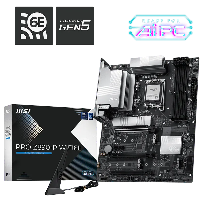 MSI Pro Z890-P WiFi6E (Z890,S1851,ATX,DDR5)