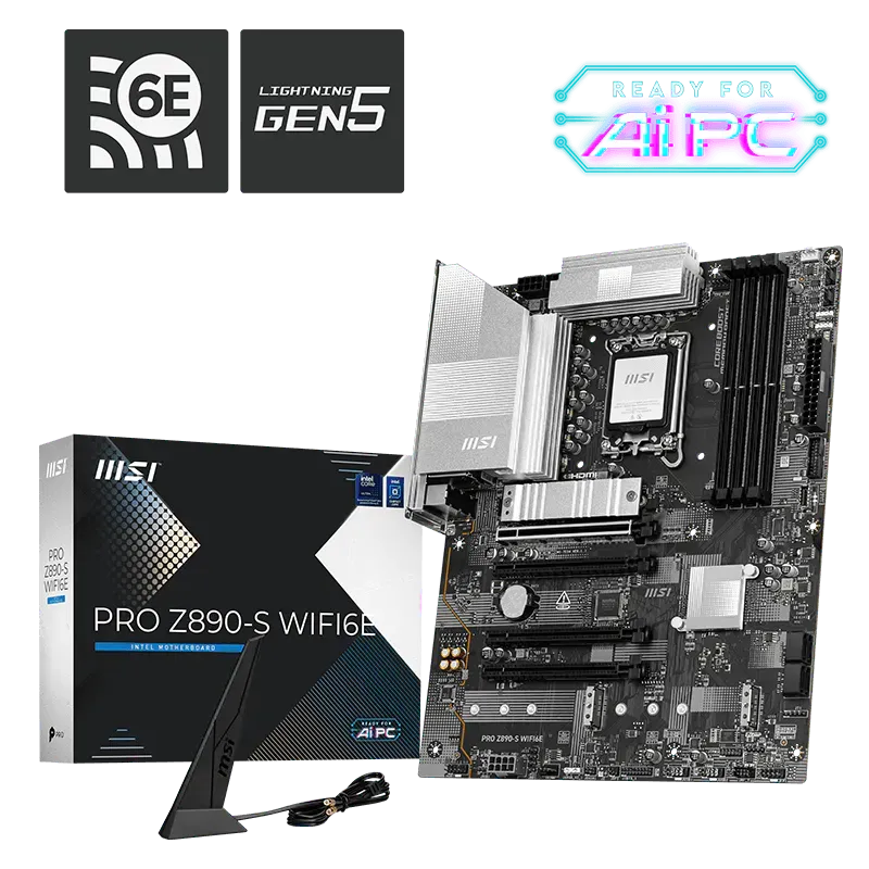 MSI Pro Z890-S WiFi6E (Z890,S1851,ATX,DDR5)