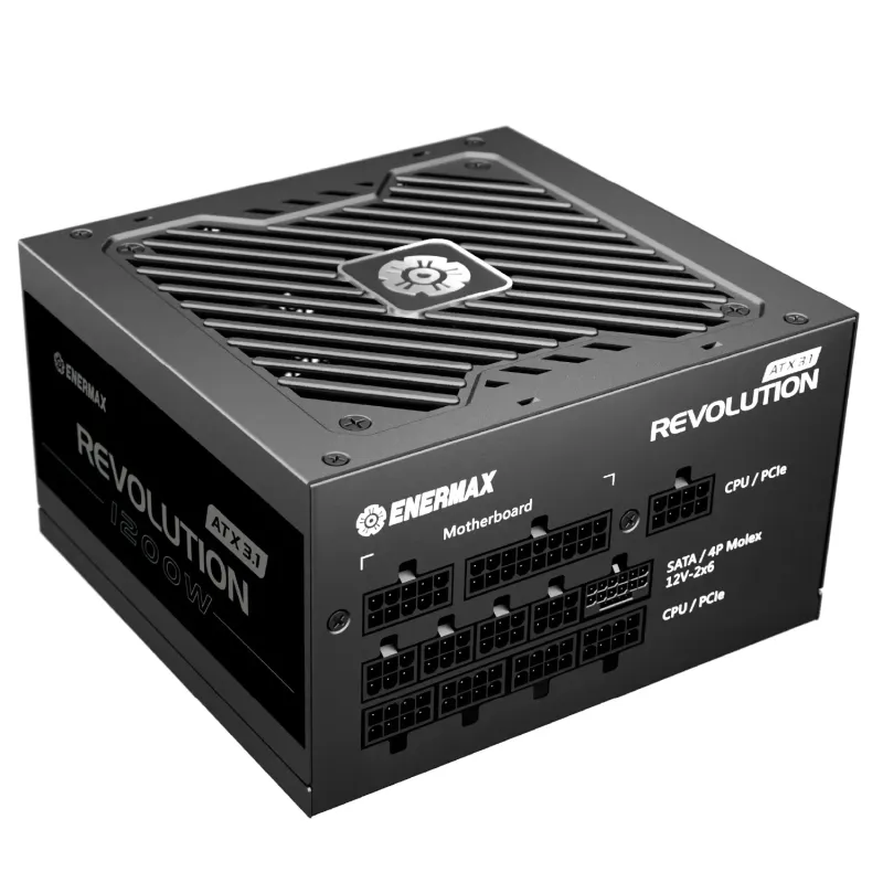 Enermax 1200W Revolution3 80+ Gold Black ATX3.1