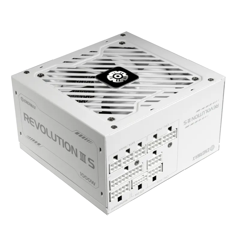 Enermax 1000W Revolution3 80+ Platinum 3.1 WHIT