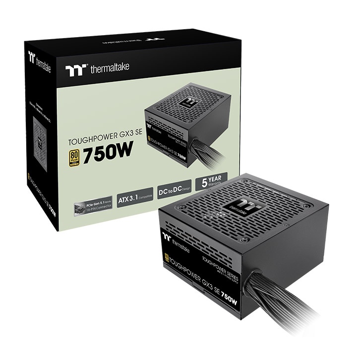 Thermaltake Toughpower GX SE 750W ATX/GEN5 80+G BK