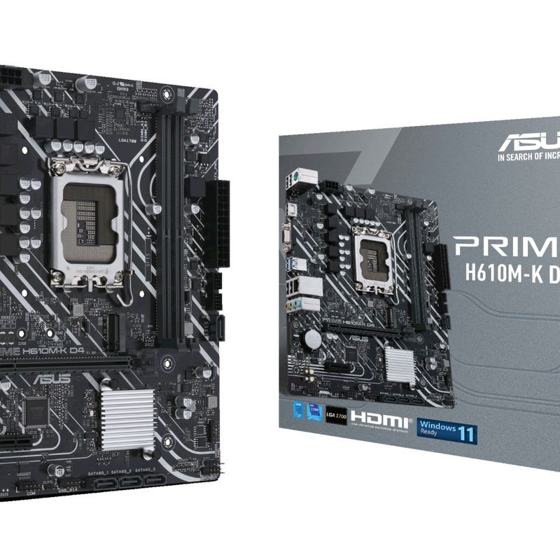 ASUS PRIME H610M-K D4 (INTEL,1700,DDR4,mATX)