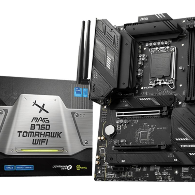 MSI MAG B760 TOMAHAWK WIFI (B760,S1700,mATX,DDR5)