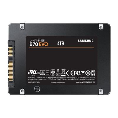 4TB Samsung 2,5" SATAIII 870 EVO