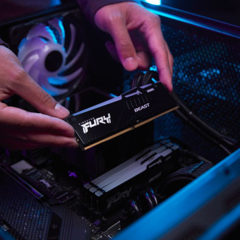 DDR5 32GB 5600 CL36 Kingston KIT (2x16GB) FURY Beast RGB