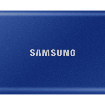 2TB Samsung Portable T7 USB3.2 Gen.2 Indigo Blue