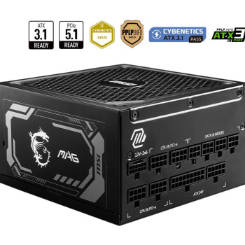 MSI MAG A1250GL PCIE5 1250Watt