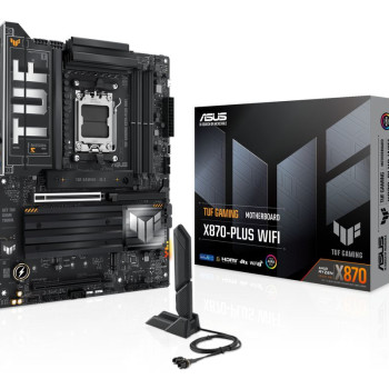 ASUS TUF GAMING X870-PLUS WIFI (AMD,AM5,DDR5,ATX)