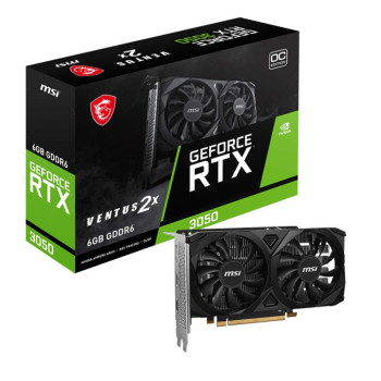 MSI GeForce RTX3050 VENTUS 2X E OC 6GB