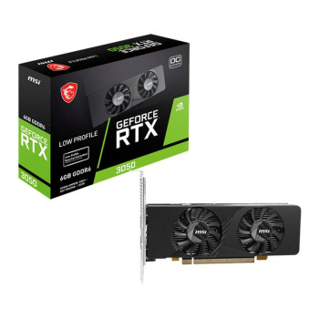 MSI GeForce RTX3050 LP E 6G OC 6GB