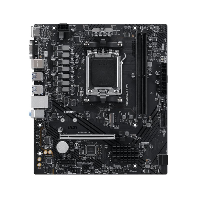 MSI Pro A620AM-B Evo (A620,AM5,mATX,DDR5)