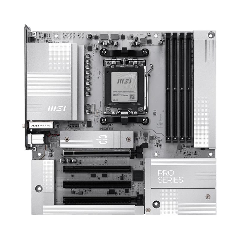 MSI PRO B850M-A WiFi Project Zero (B850,AM5,mATX,DDR5