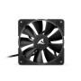 Sharkoon 120x120x25mm Silent Storm BW120 PWM FAN Black