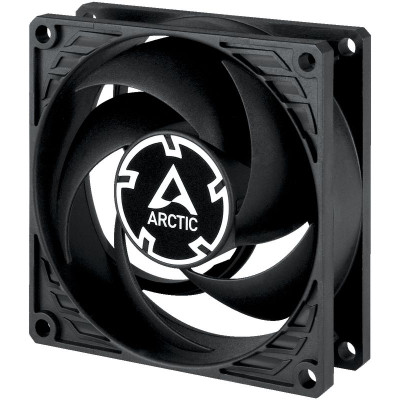 ARCTIC 80x80x25mm P8 Max-80mm PWM regulated (Black)