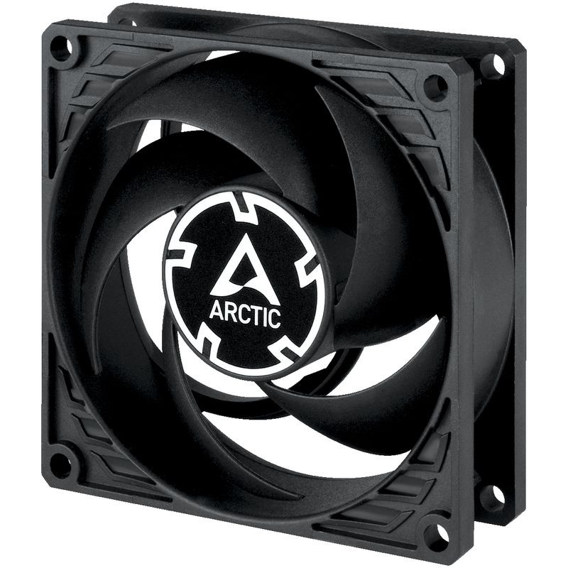 ARCTIC 80x80x25mm P8 Max-80mm PWM regulated (Black)