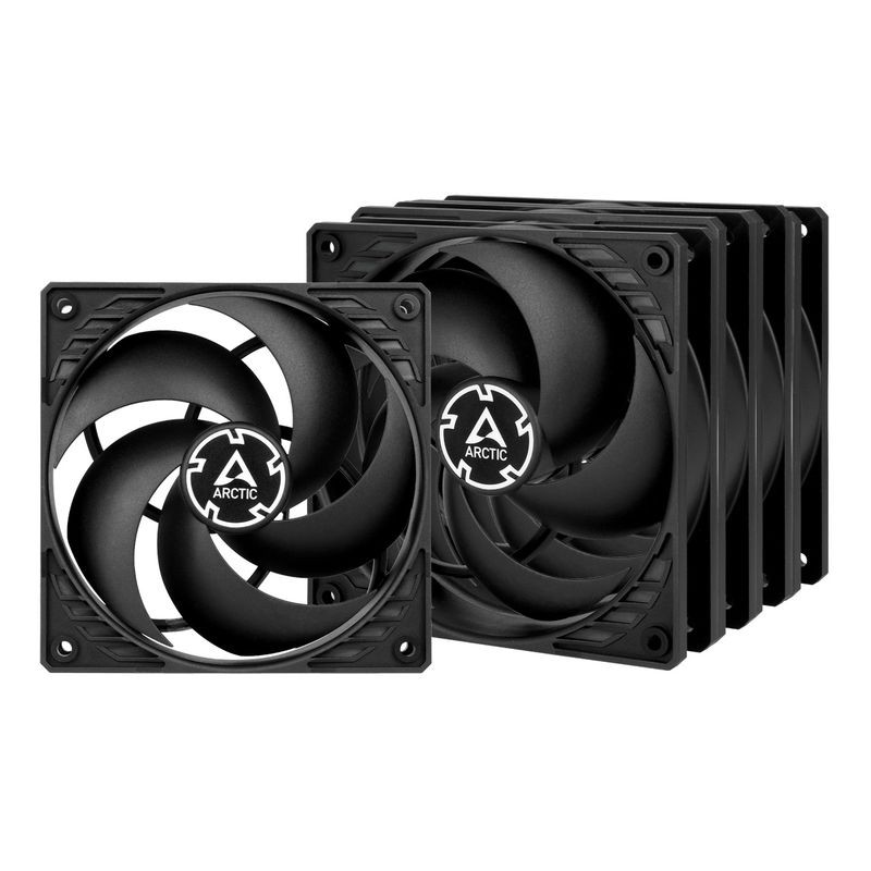 ARCTIC 120x120x25mm P12 Max PWM regulated (Black) 5Pack