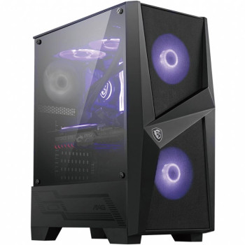 MSI Midi MAG Forge 100M (B/Tempered Glas/RGB Fan)