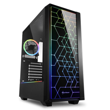 Sharkoon RGB LIT 100 ATX Black