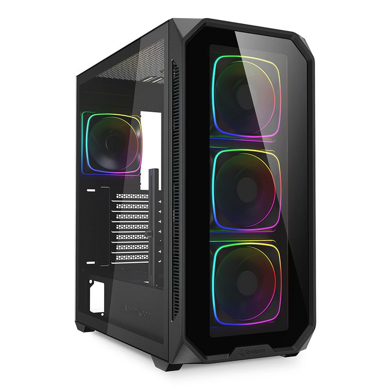 Sharkoon AK5G RGB ATX Black