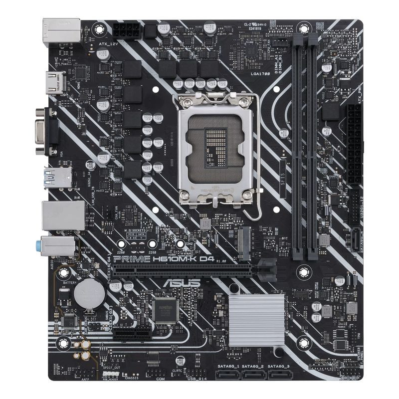 ASUS PRIME H610M-K D4 (INTEL,1700,DDR4,mATX)