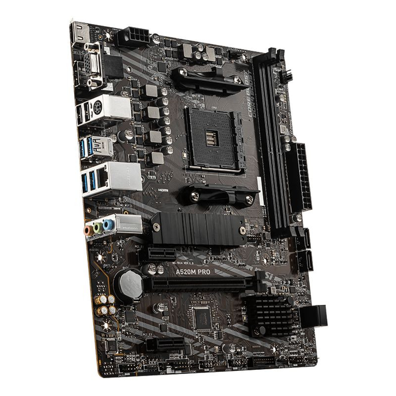 MSI A520M Pro (A520,AM4,mATX,DDR4)