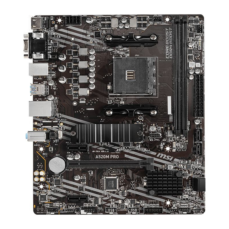 MSI A520M Pro (A520,AM4,mATX,DDR4)