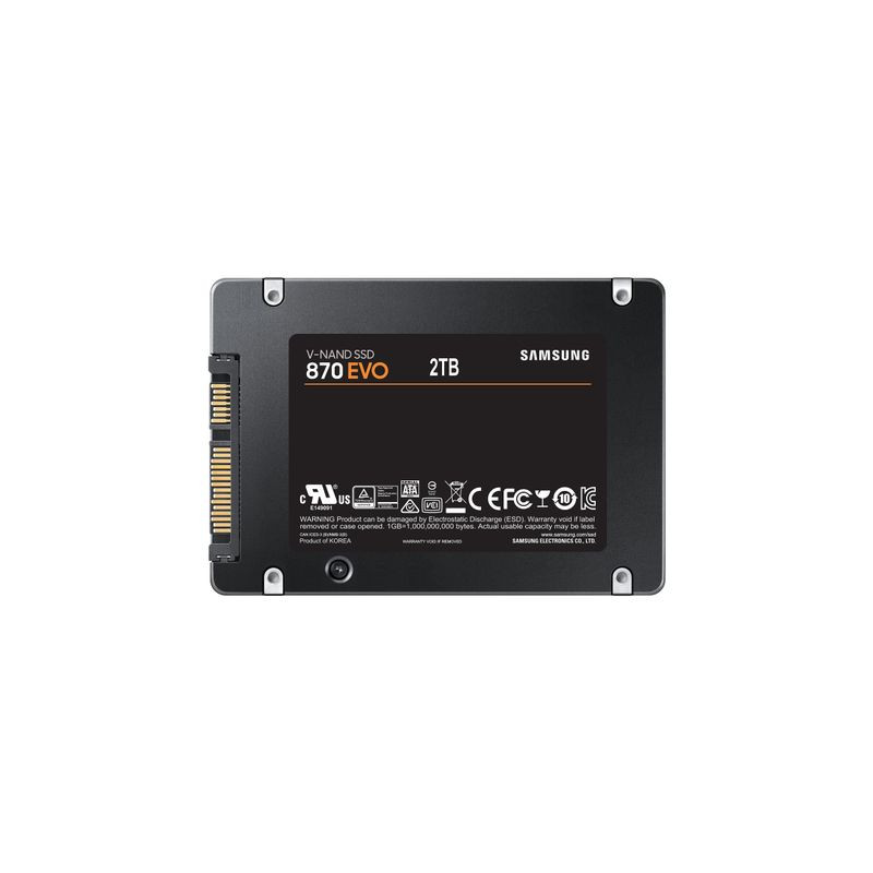 2TB Samsung 2,5" SATAIII 870 EVO