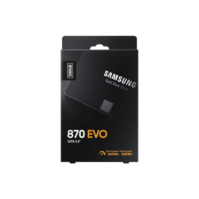 500GB Samsung 2,5" SATAIII 870 EVO