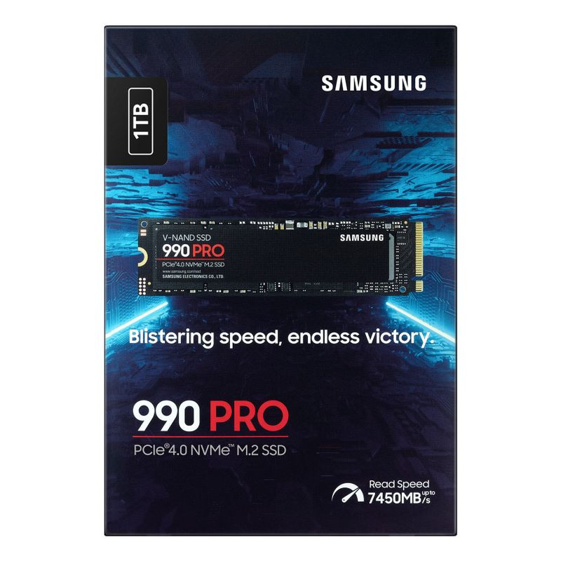 1TB Samsung M.2 PCI-E NVMe Gen4 990 PRO Basic