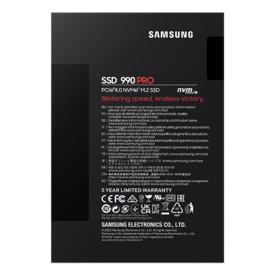 1TB Samsung M.2 PCI-E NVMe Gen4 990 PRO Basic