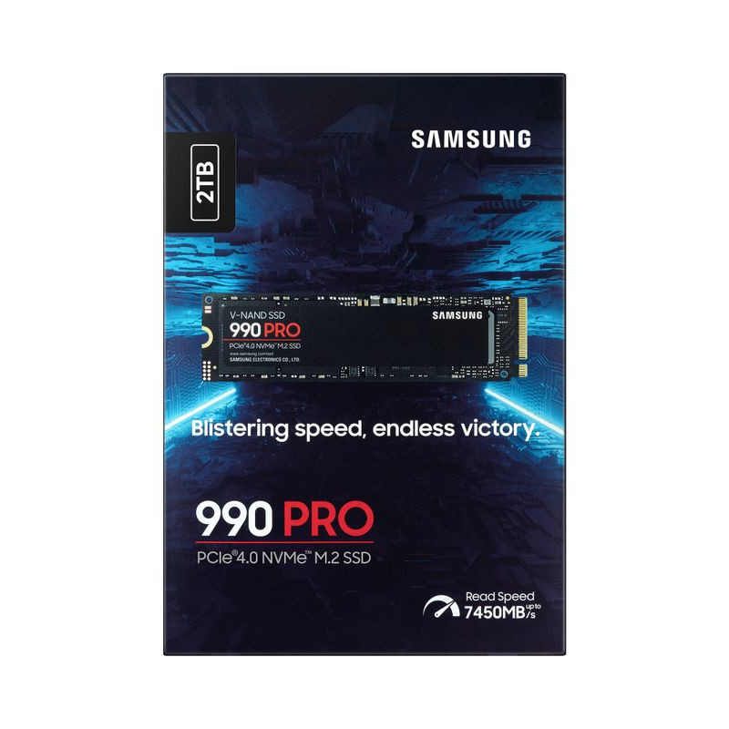 2TB Samsung M.2 PCI-E NVMe Gen4 990 PRO Basic