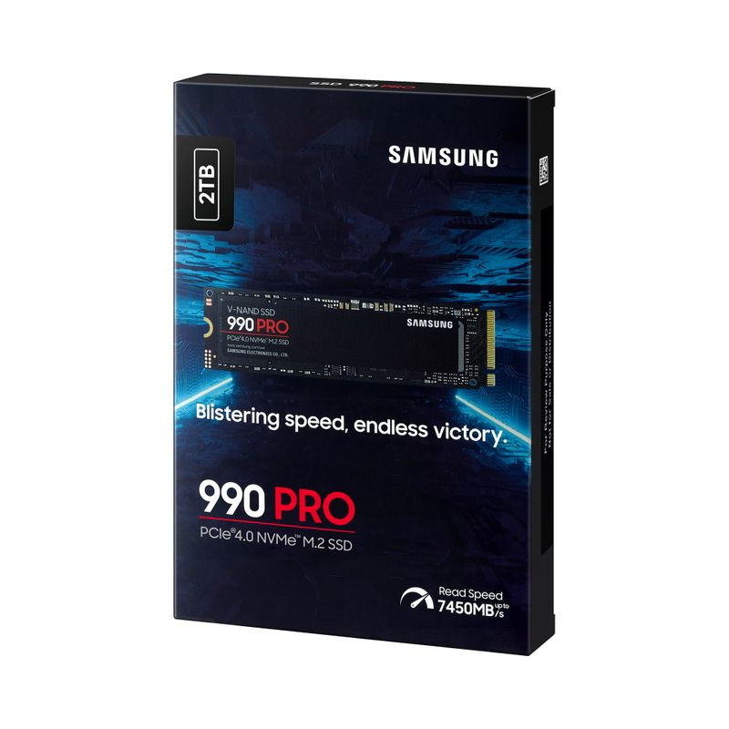 2TB Samsung M.2 PCI-E NVMe Gen4 990 PRO Basic
