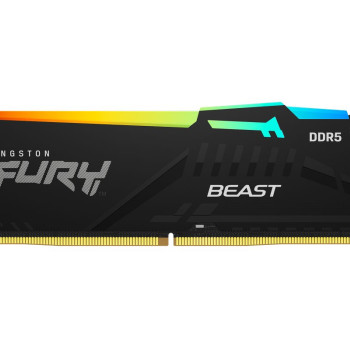 DDR5 32GB 5600 CL36 Kingston KIT (2x16GB) FURY Beast RGB