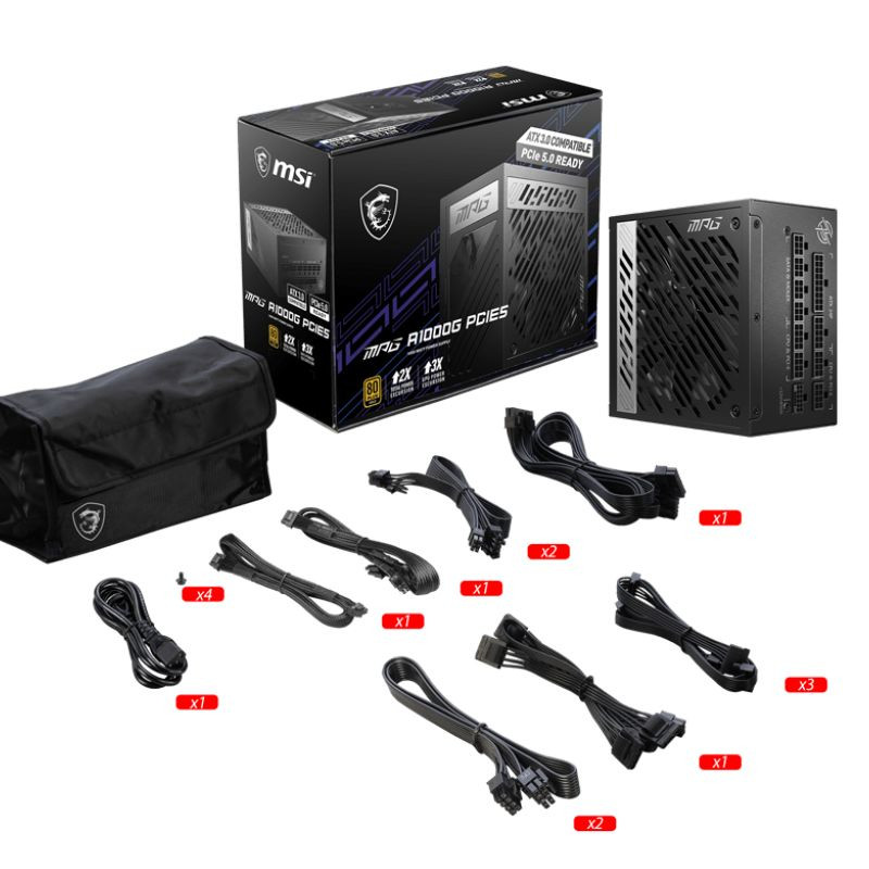 MSI MPG A1000G PCIE5 1000Watt