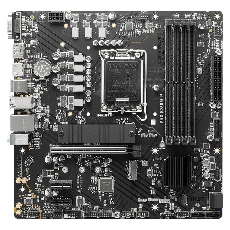 MSI PRO B760M-P (B760,S1700,mATX,DDR5)