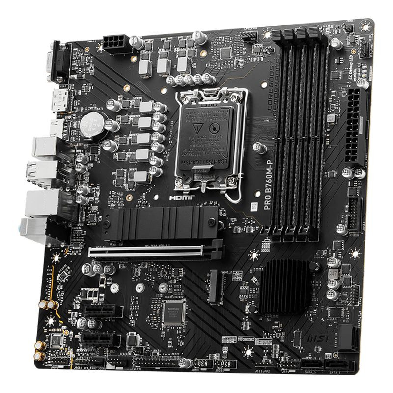 MSI PRO B760M-P (B760,S1700,mATX,DDR5)