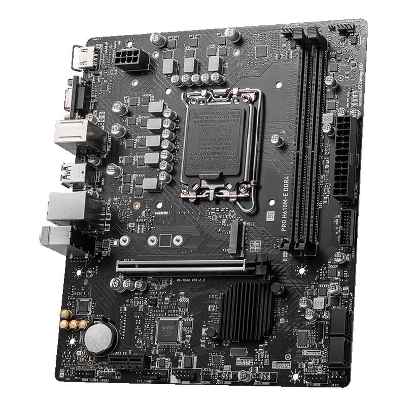 MSI PRO H610M-E DDR4 (H610,S1700,mATX,DDR4