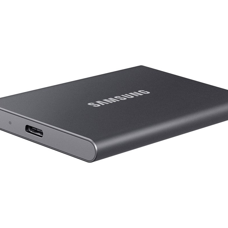 2TB Samsung Portable T7 USB3.2 Gen.2 Titan Grey