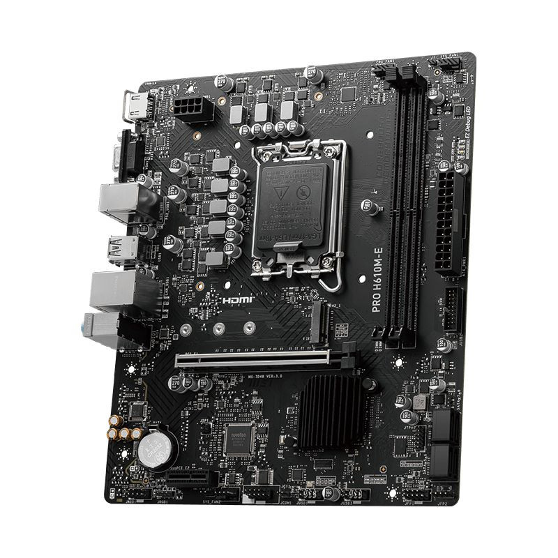 MSI PRO H610M-E (H610,S1700,mATX,DDR5)