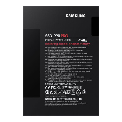 4TB Samsung M.2 PCI-E NVMe Gen4 990 PRO Basic